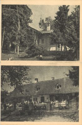 trahutten alpengasthof sagmeister werbung innen