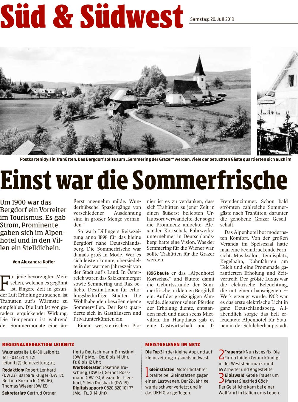 kleinezeitungsommertrahuetten1